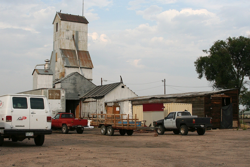 old grain coop